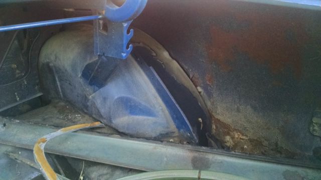 1972 Blue Ford Mustang Coupe