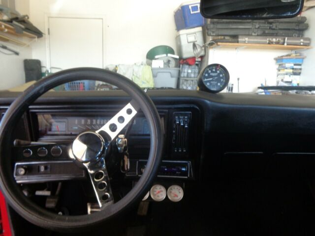 1972 Red Chevrolet Nova Coupe