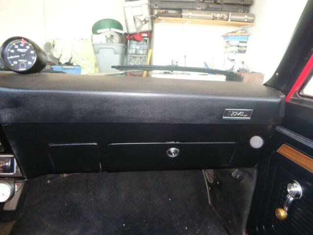 1972 Red Chevrolet Nova Coupe