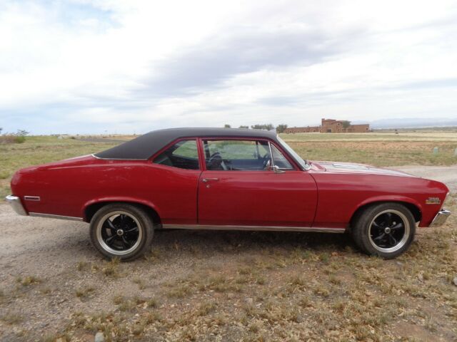 1972 Red Chevrolet Nova Coupe