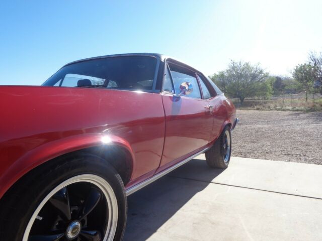 1972 Red Chevrolet Nova Coupe