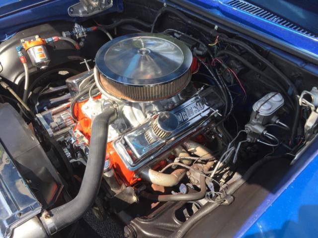 1972 Blue Chevrolet Nova Coupe