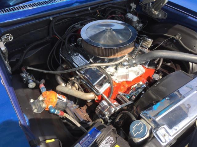 1972 Blue Chevrolet Nova Coupe