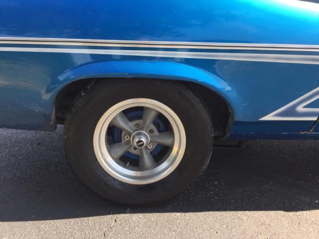 1972 Blue Chevrolet Nova Coupe