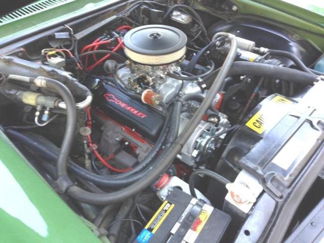 1972 Green Chevrolet Nova 2 door