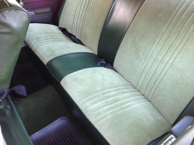 1972 Green Chevrolet Nova 2 door