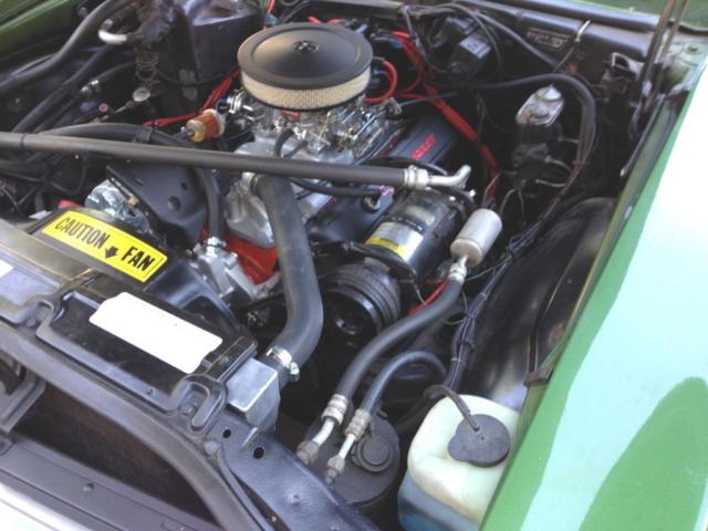 1972 Green Chevrolet Nova 2 door