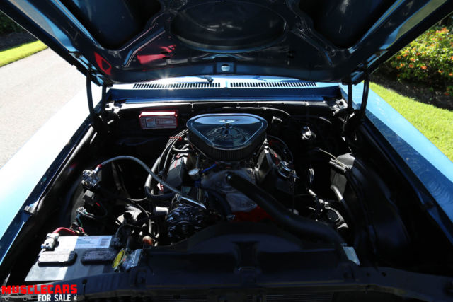 1972 Blue Chevrolet Nova Coupe