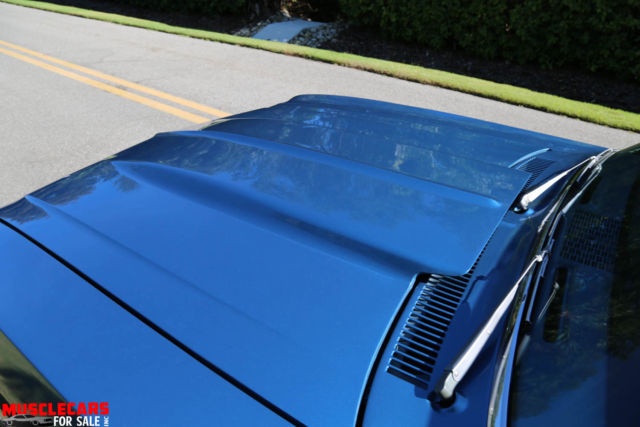 1972 Blue Chevrolet Nova Coupe