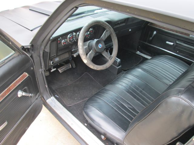 1972 Black Chevrolet Nova Coupe