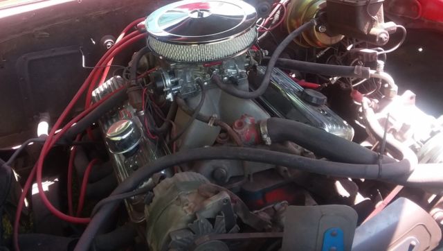 1972 Red Chevrolet Nova