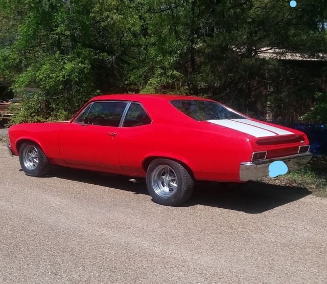 1972 Red Chevrolet Nova