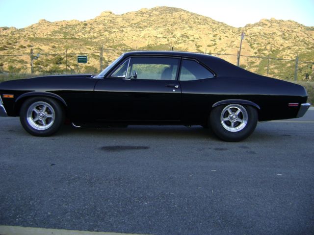 1972 Black Chevrolet Nova