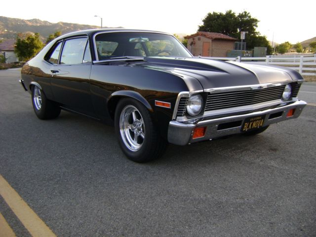 1972 Black Chevrolet Nova