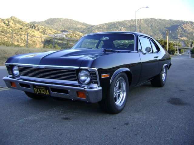 1972 Black Chevrolet Nova