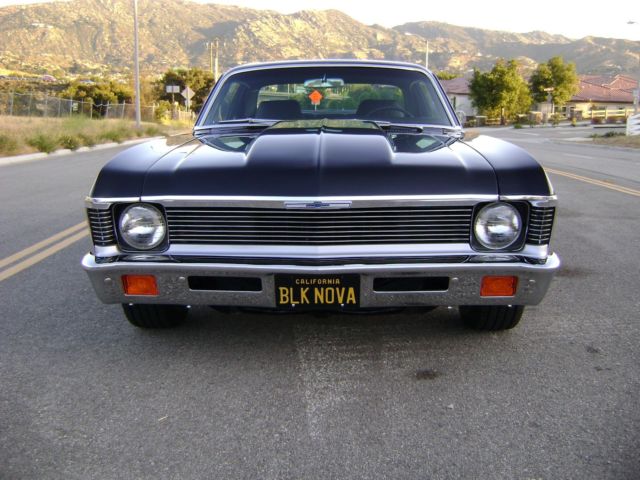 1972 Black Chevrolet Nova