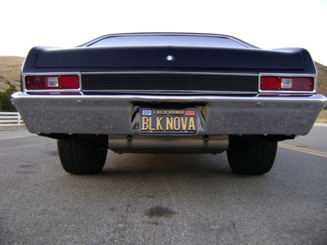 1972 Black Chevrolet Nova