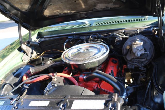 1972 Green Chevrolet Nova Coupe