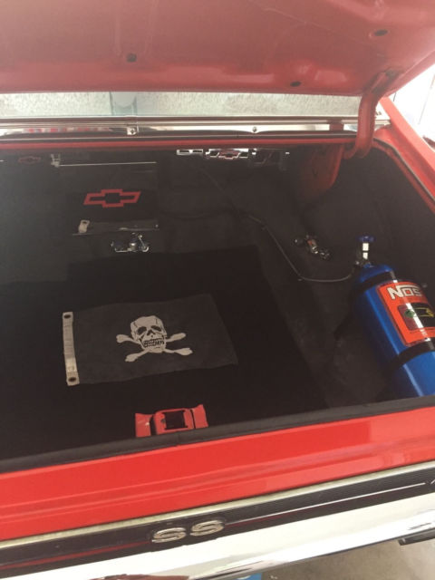 1972 Red Chevrolet Nova Coupe