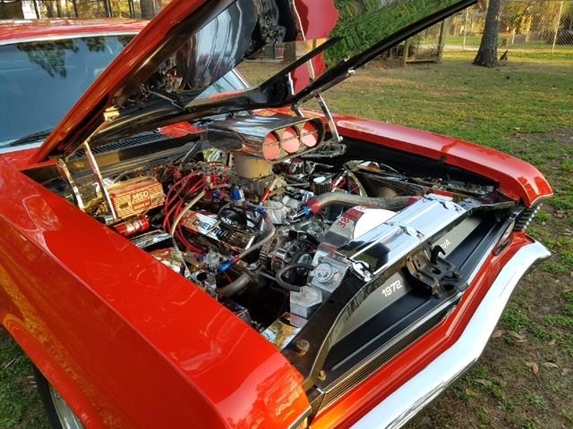 1972 Red Chevrolet Nova Coupe