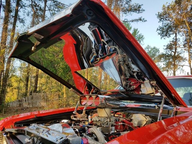 1972 Red Chevrolet Nova Coupe