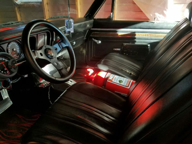 1972 Red Chevrolet Nova Coupe