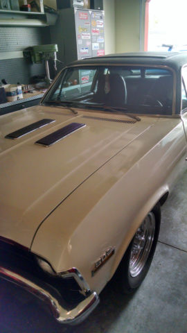 1972 Black Chevrolet Nova Coupe