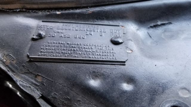 1972 Black Oldsmobile Cutlass Coupe