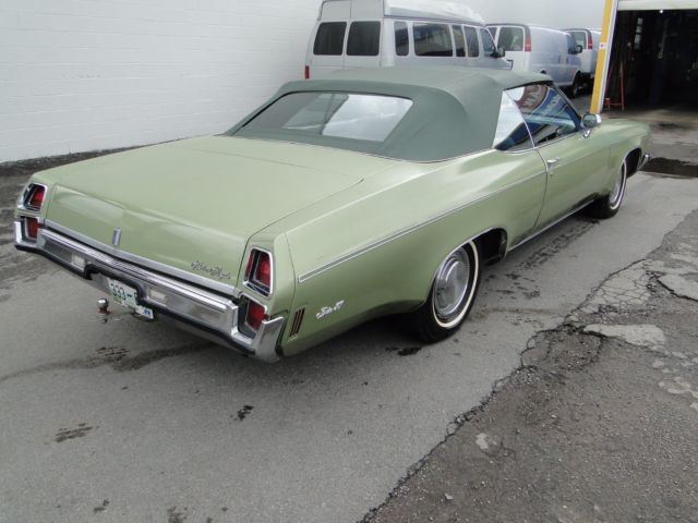 1972 Green Oldsmobile Eighty-Eight Convertible