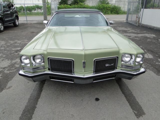 1972 Green Oldsmobile Eighty-Eight Convertible