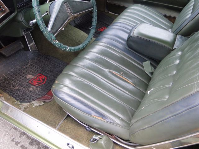 1972 Green Oldsmobile Eighty-Eight Convertible