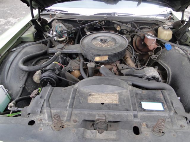 1972 Green Oldsmobile Eighty-Eight Convertible