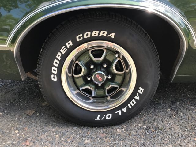 1972 Green Oldsmobile 442 Convertible