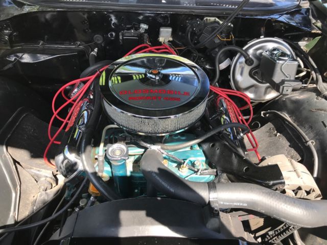 1972 Green Oldsmobile 442 Convertible