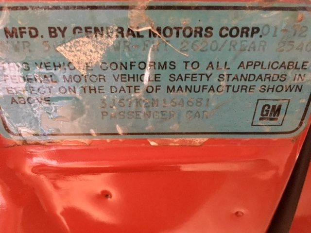 1972 Red Oldsmobile 442 Convertible