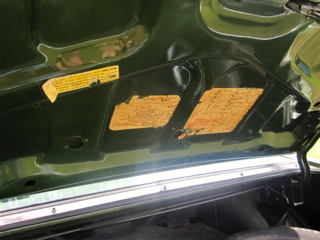 1972 Green Oldsmobile 442 Coupe