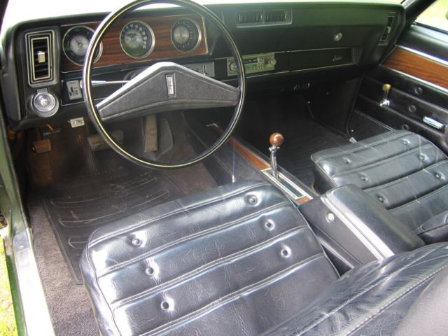1972 Green Oldsmobile 442 Coupe