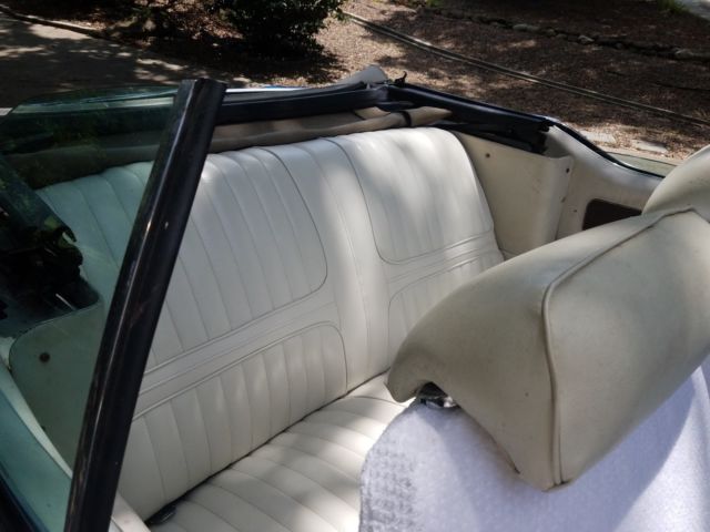 1972 Blue Oldsmobile 442 Convertible