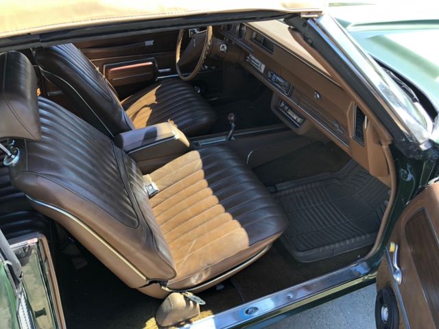 1972 Green Oldsmobile 442 Convertible