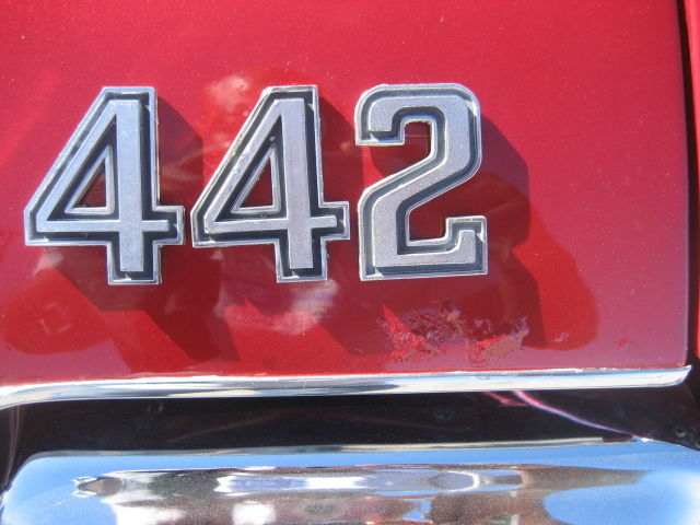 1972 Burgundy Oldsmobile Cutlass Coupe