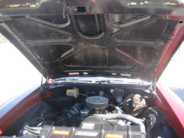 1972 Burgundy Oldsmobile Cutlass Coupe