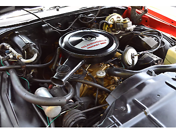 1972 Red Oldsmobile Cutlass Convertible