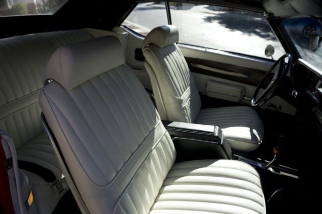 1972 Red Oldsmobile Cutlass Convertible