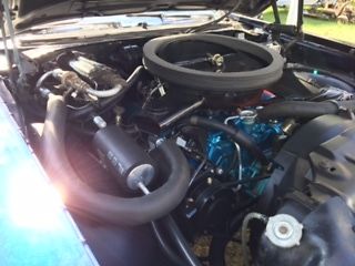 1972 Blue Oldsmobile 442 Convertible