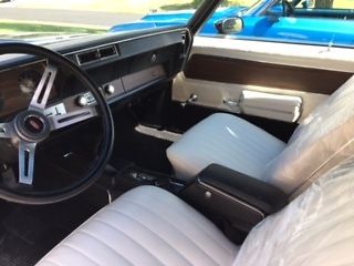 1972 Blue Oldsmobile 442 Convertible