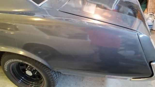 1972 Gray Oldsmobile Cutlass --