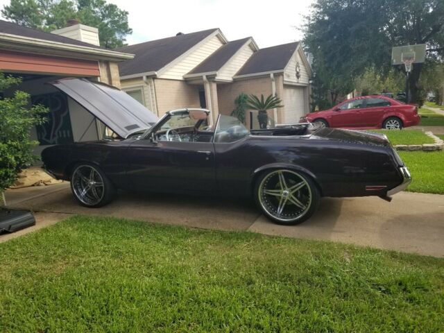 1972 Brown Oldsmobile Cutlass Convertible