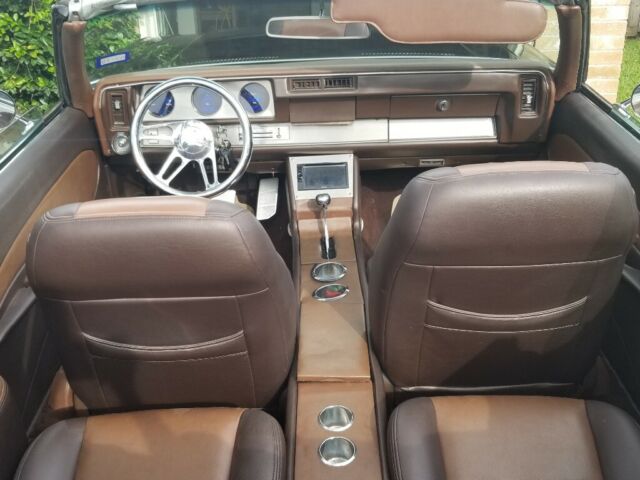 1972 Brown Oldsmobile Cutlass Convertible