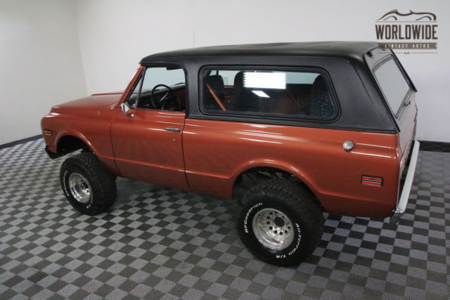 1972 Orange Chevrolet Blazer