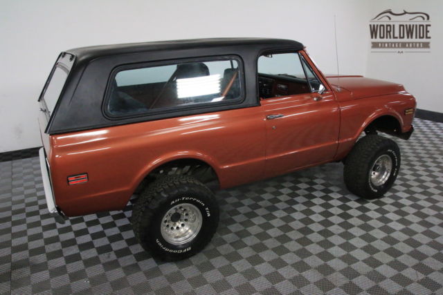 1972 Orange Chevrolet Blazer